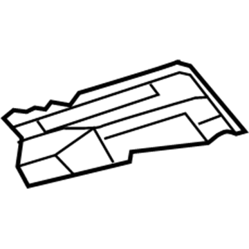 GM 22866819 Extension,Roof Outer Side Rail