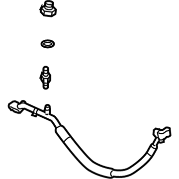 15203991 - Genuine GM Hose Assembly, A/C Compressor & Condenser シルバーフォックスストール