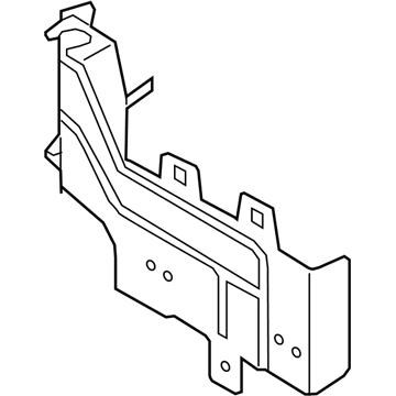 GM 19317237 Bracket,Auxiliary Fuse Block Wiring Harness