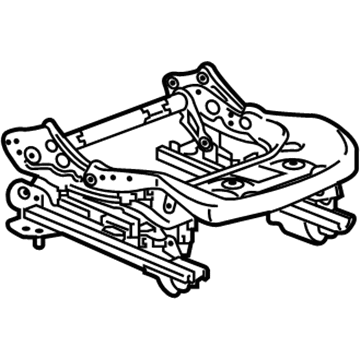 GM 13582539 Frame Assembly, Front Seat Cushion