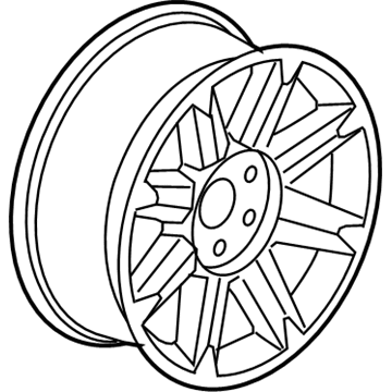 2012 Cadillac Escalade Spare Wheel - 9597223