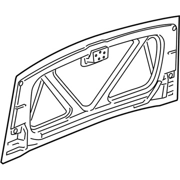 GM 22950570 Lid Assembly, Rear Compartment