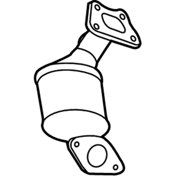 GM 84216836 3Way Catalytic Convertor Assembly (W/Exhaust Pipe)