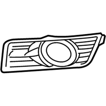 GM 25778387 Grille,Front Lower Outer