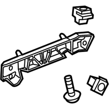 84431530 - Genuine GM Guide Assembly, Front Bumper Fascia