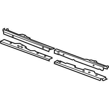 GM 23160643 Reinforcement Assembly, Rear Floor Panel Front