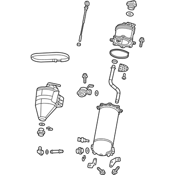 GM 12680704 Tank Assembly, Engine Oil