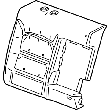 GM 84172737 Pad Assembly, Rear Seat Back