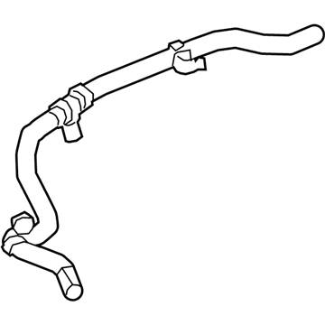 GM 23486241 Hose Assembly, Auxiliary Radiator Outlet