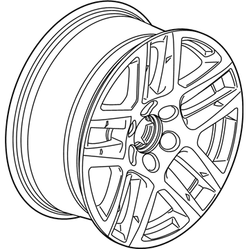 2020 Chevrolet Silverado Spare Wheel - 23376225