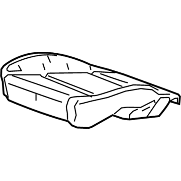 2018 Chevrolet Malibu Seat Cushion Pad - 84156415
