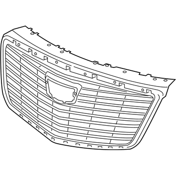 GM 23441802 Grille Assembly, Front Upper