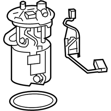 GM 13515227 Fuel Tank Fuel Pump Module Kit (W/O Fuel Level Sensor)