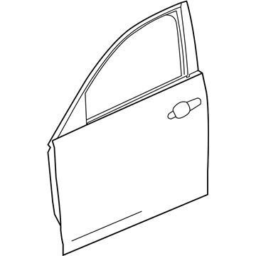 GM 84200615 Door Assembly, Front Side