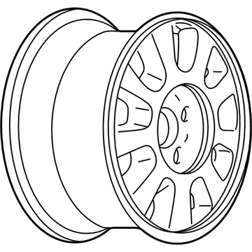 2002 Chevrolet Malibu Spare Wheel - 88952516