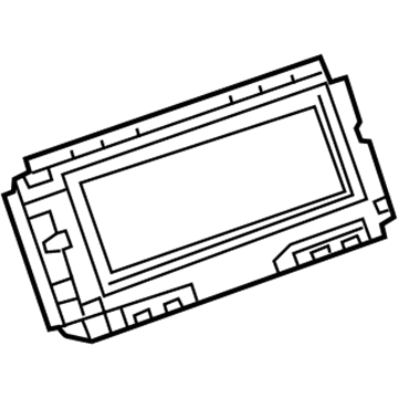 GM 23349735 Display Assembly, Driver Information