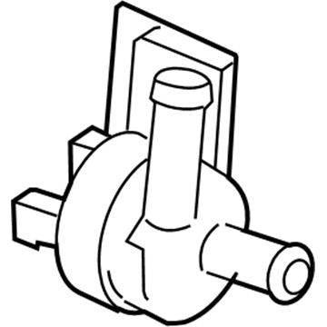 2007 Saturn Vue Water Pump - 15833739