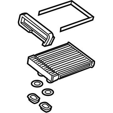 GM 23176934 Core Kit, Heater