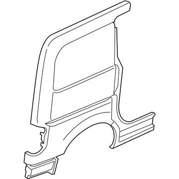 GM 19317316 Panel,Body Side Outer