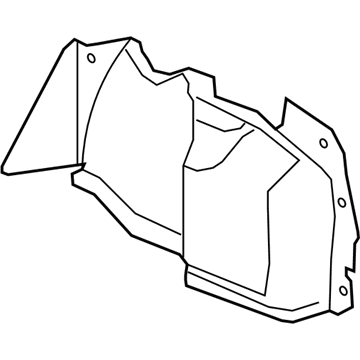 GM 22811831 Trim Assembly, Rear Compartment Side *Block Diamond