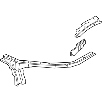 GM 84077067 Bar Assembly, Front End Upper Tie