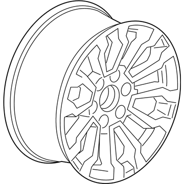 2020 GMC Sierra Spare Wheel - 23376220