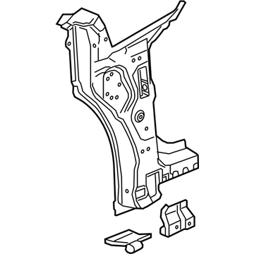 GM 23210638 Reinforcement Assembly, Body Hinge Pillar Outer Panel