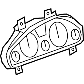 GM 23161124 Instrument Cluster Assembly
