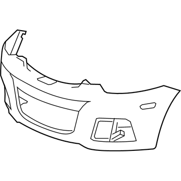 GM 19169201 Front Bumper, Cover