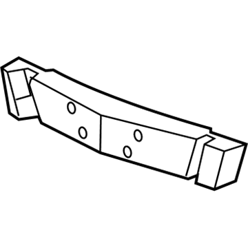 GM 96804058 Absorber, Front Bumper Fascia Energy Lower