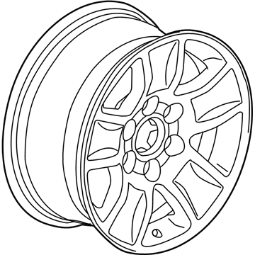 GM 23173537 Wheel Rim, Front & Rear
