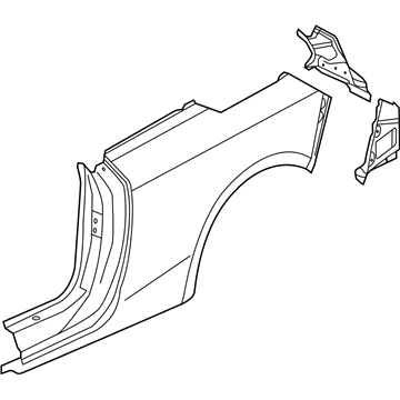 GM 39086969 Panel Assembly, Body Side Outer Rear