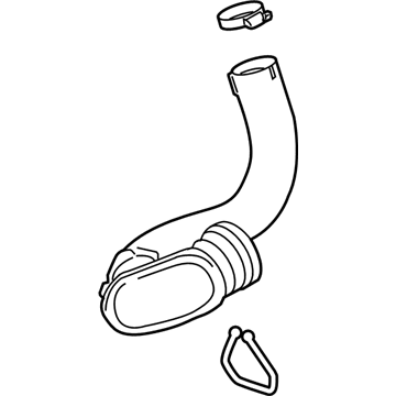 GM 13265269 Hose Assembly, Charging Air Cooler Inlet Air