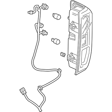 84565919 - Genuine GM Lamp Assembly, Rear Body Structure Stop