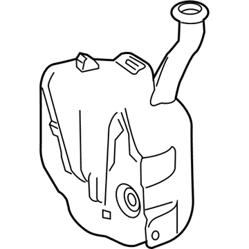 GM 23434243 Container, Windshield Washer Solvent