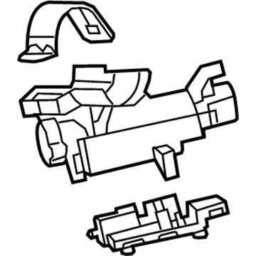 GM 20954858 Housing Assembly, Ignition & Start Switch