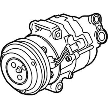 GM 42698422 Air Conditioner Compressor Kit