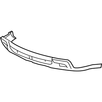 GM 15266249 Front Bumper Cover Lower (Molded In Accent Color)