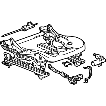 GM 13511665 Frame Assembly, Front Seat Cushion