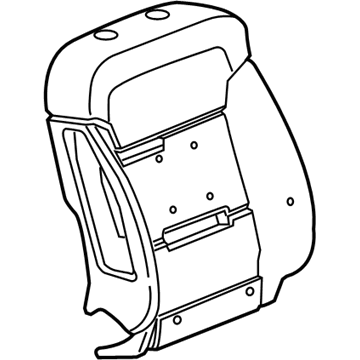 GM 23121860 Pad Assembly, Front Seat Back