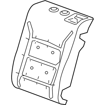 GM 84172734 Pad Assembly, Rear Seat Back