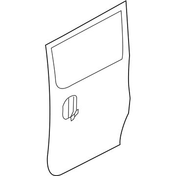 GM 19317129 Panel,Rear Side Door Outer