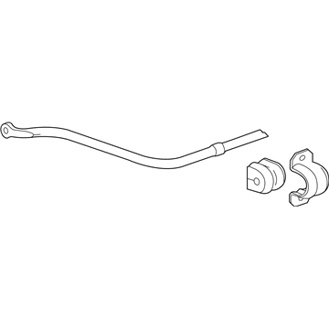 84026864 - Genuine GM Shaft Assembly, Rear Stabilizer
