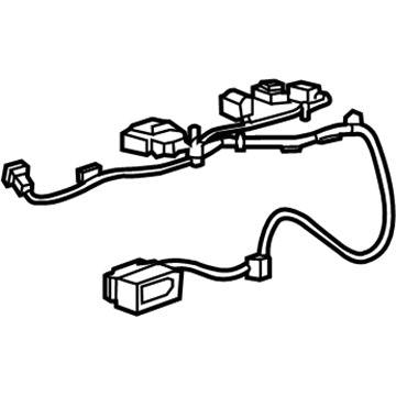GM 23276562 Harness Assembly, Front Seat Wiring *Silver