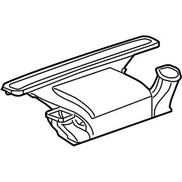 GM 9067026 Duct Assembly, Windshield Defroster Nozzle