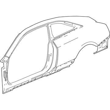 GM 23212345 Panel, Body Side Outer
