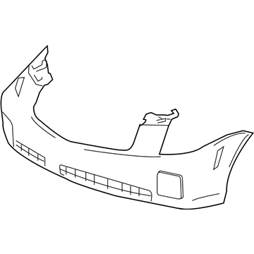GM 19178478 Front Bumper, Cover