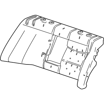 GM 84198826 Pad Assembly, Rear Seat Back