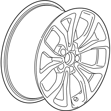 2015 Cadillac ATS Spare Wheel - 23243332