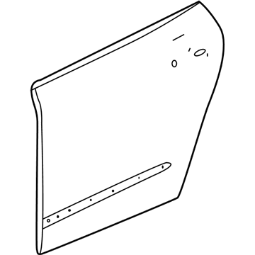 GM 84307080 Panel, Rear Side Door Outer
